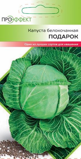 Капуста белокочанная Подарок (ПроЭффект) 1 гр цв.п.